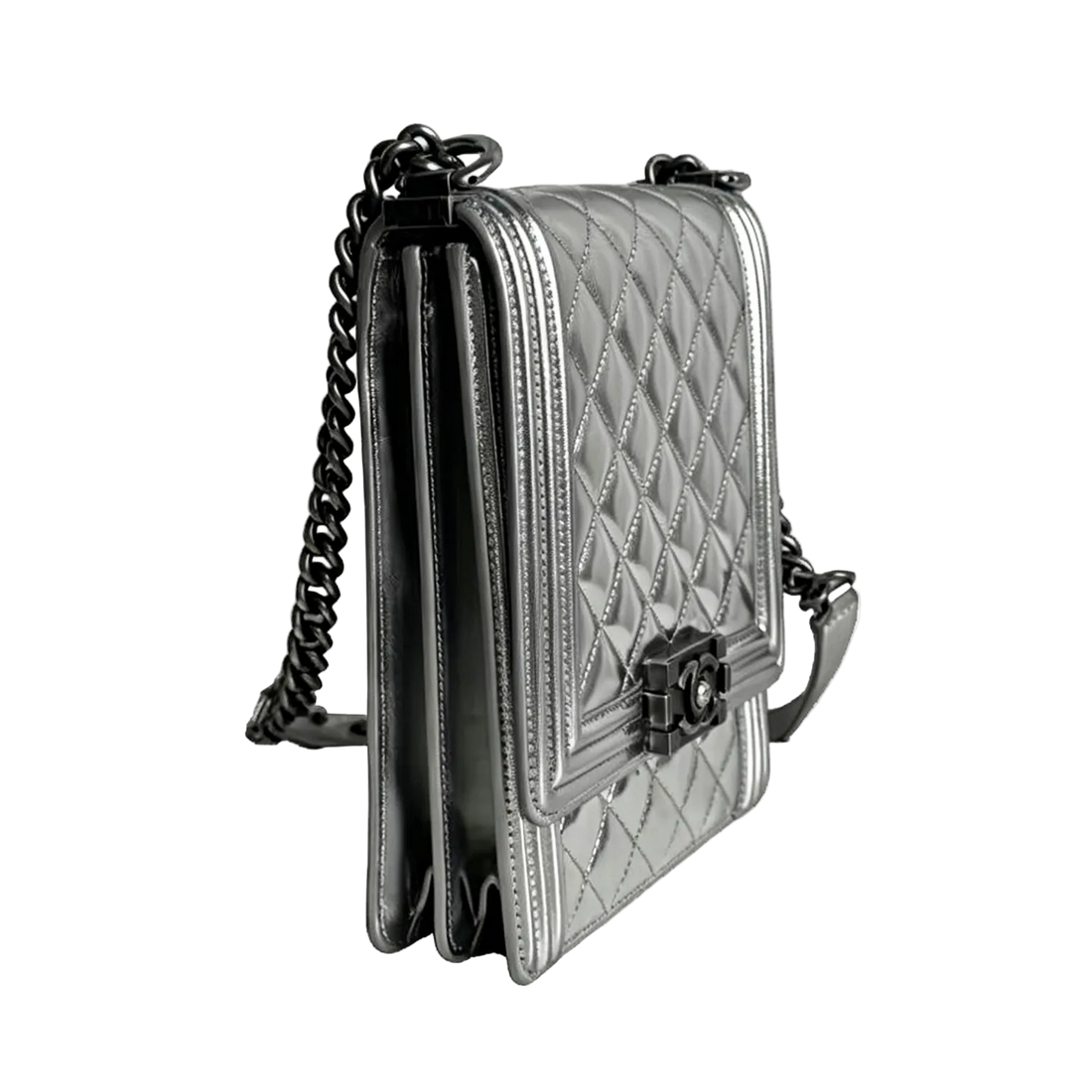 chanel bag Patent leather bag