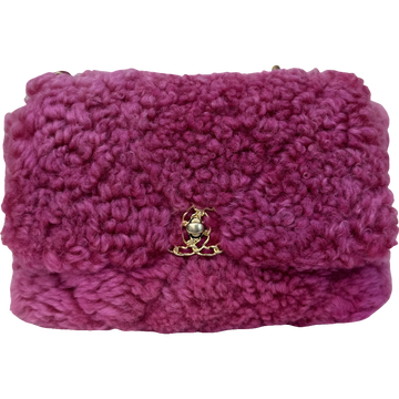 Chanel Medium Shearling 19 Flap Bag