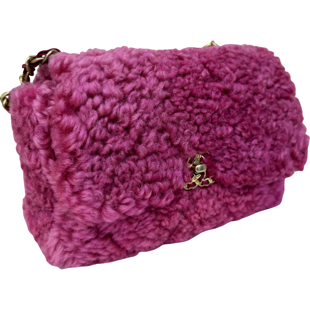 Chanel Medium Shearling 19 Flap Bag