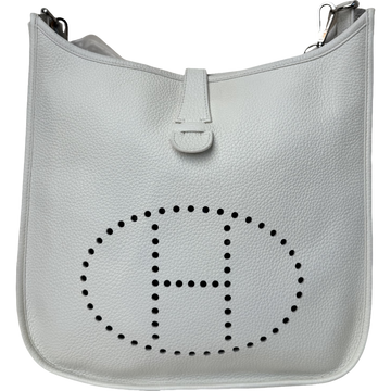 Hermes Evelyne Bag Gen III Clemence PM Gra